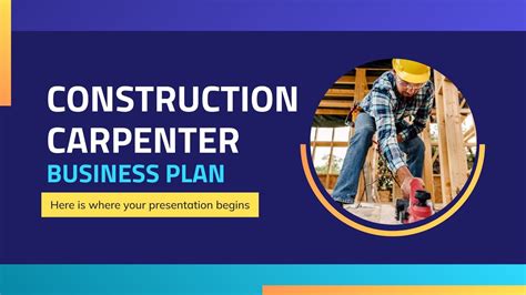 Construction Carpenter Business Plan